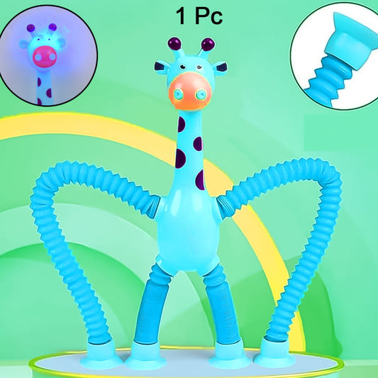 Led Giraffe Telescopic Suction Cup Toys (1 Pc) - Happy Price - Image 1