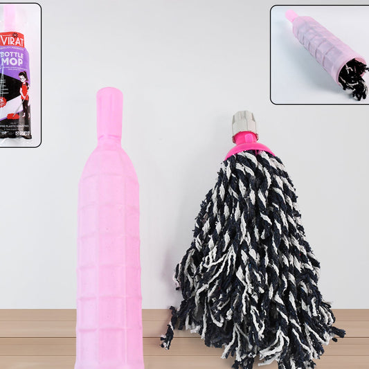 Heavy-duty Floor Cleaning Bottle Mop Refill With Durable Plastic Bottle - Happy Price - Image 1