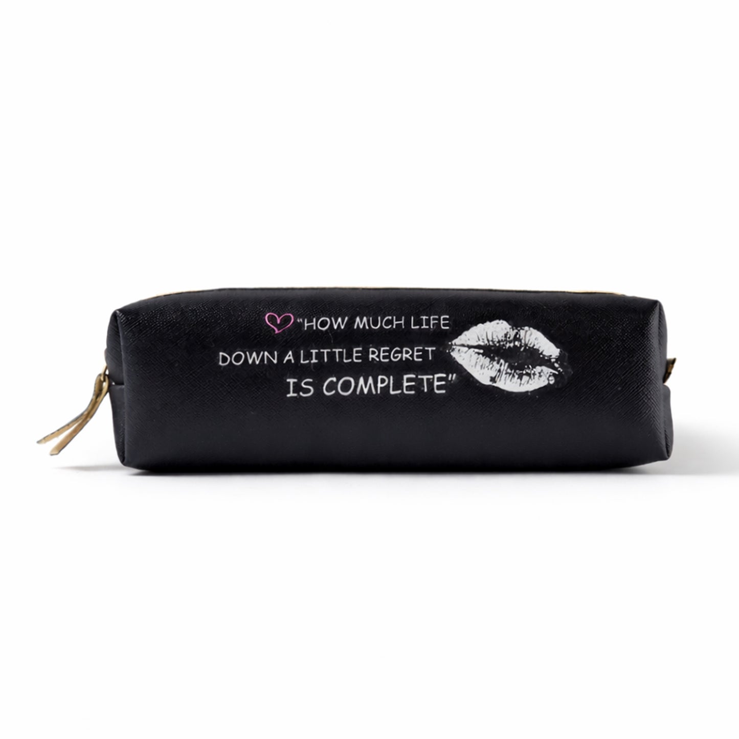Stylish Printed Zipper Pencil Pouch Organizer (1 Pc)