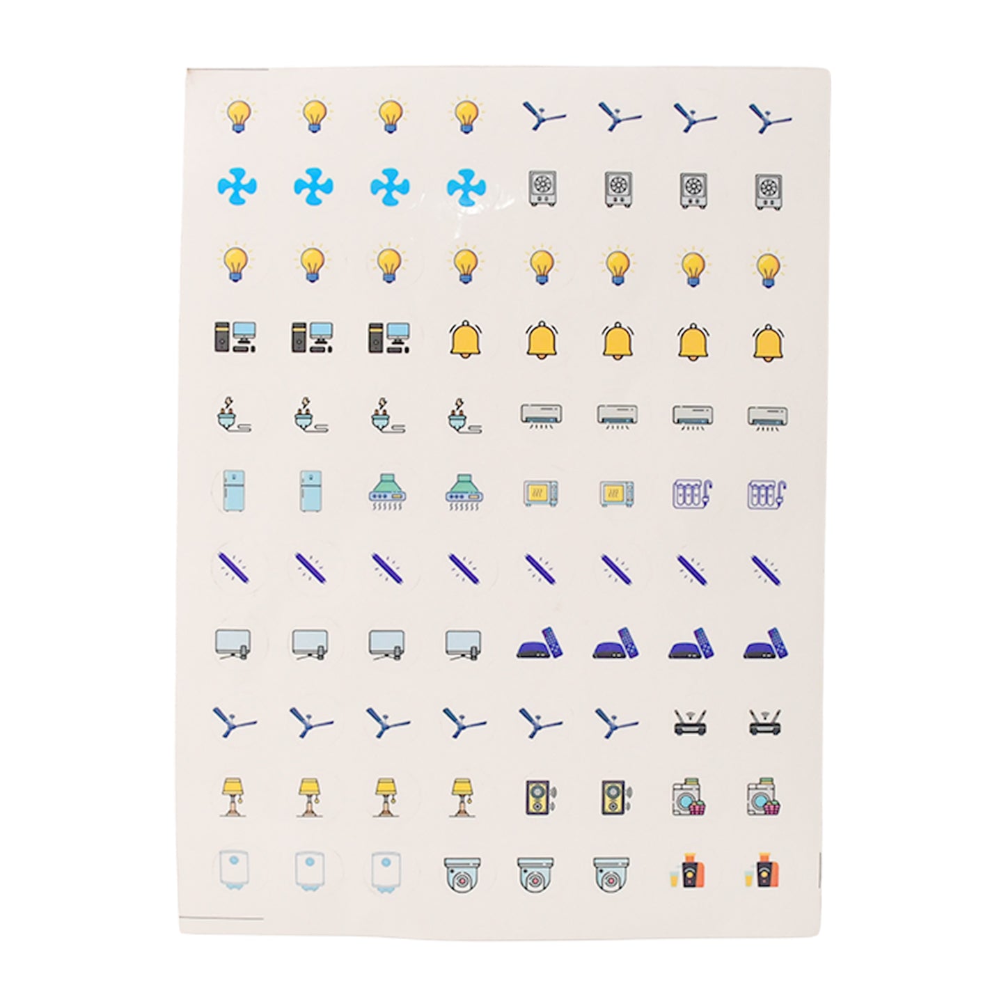 Smart Switch Icon Sticker Sheet (1 Sheet 88 Icons) - Happy Price - Image 3