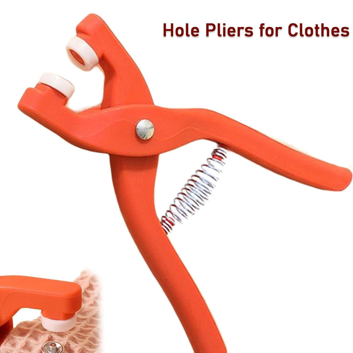 Hole Pliers Eyelets For Clothes Buckle Installation Tool For Clothing Sewing (1 Pc) - Happy Price - Image 1