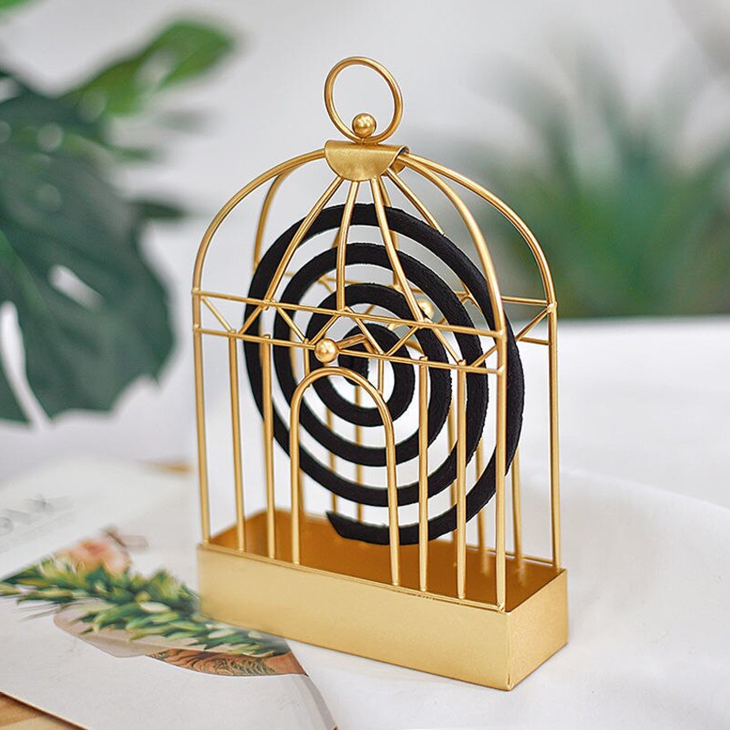 Mosquito Coil Holder Vintage Style Durable Household Mosquito Stand For Office Home - Happy Price - Image 5