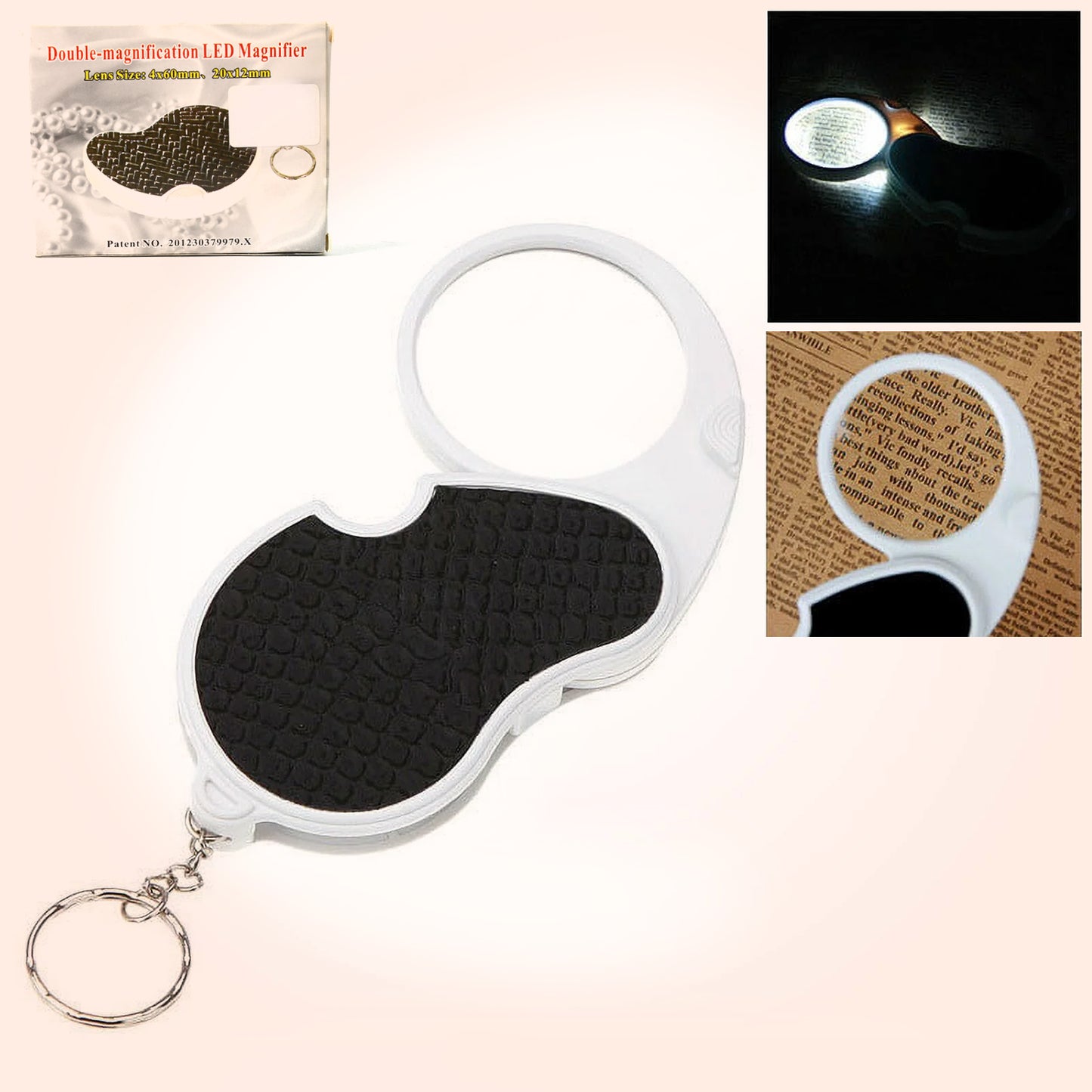 Double-magnification Led Magnifiers With Light (1 Pc  Big) - Happy Price - Image 2