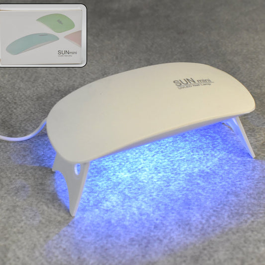 Uv Led Lamp Nail Dryer Mini Portable Nail Lamp Professional  (1 Pc) - Happy Price - Image 1