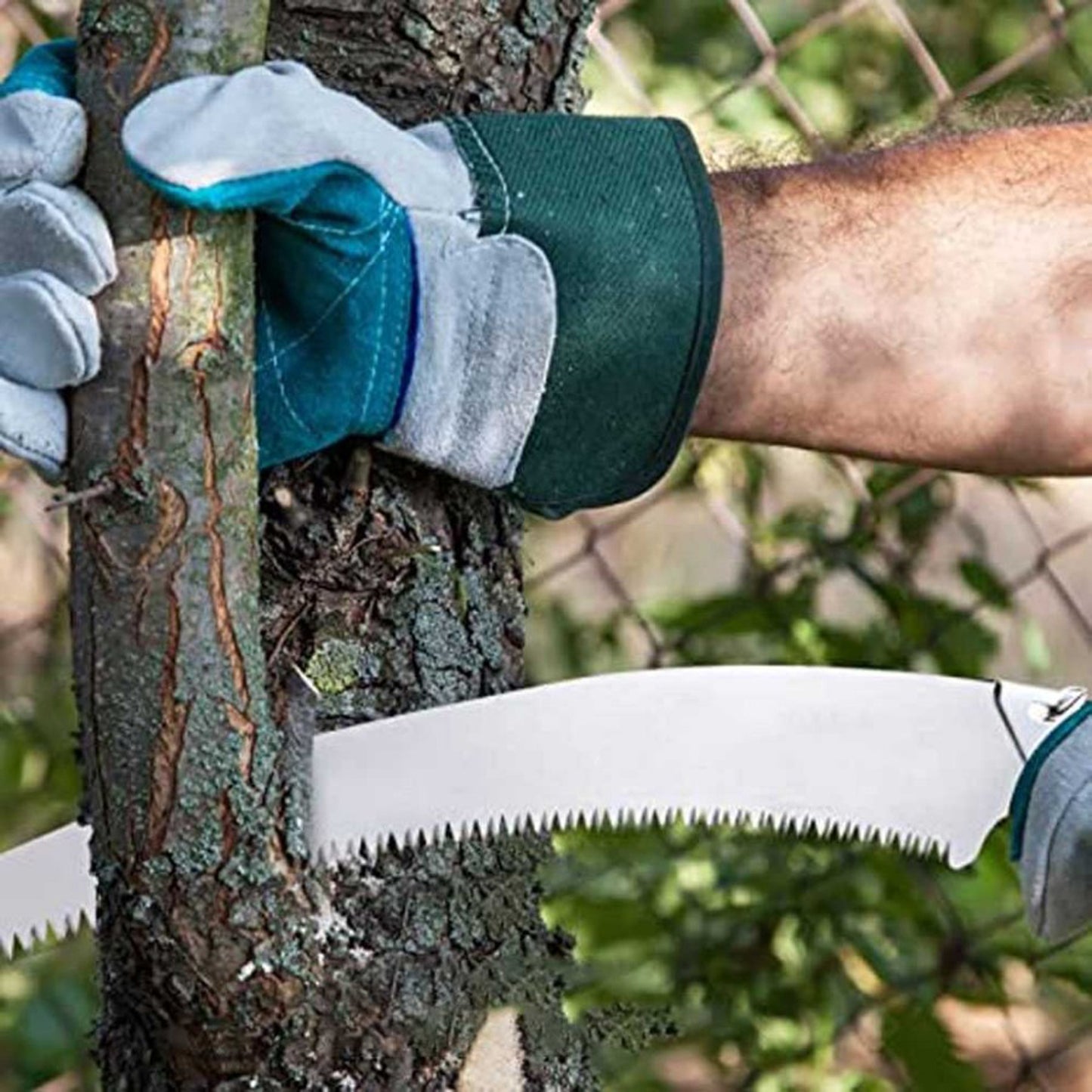Hand Pruning Saw For Tree Branch Cutter (1 Pc  With Cover  50 Cm Long) - Happy Price - Image 5