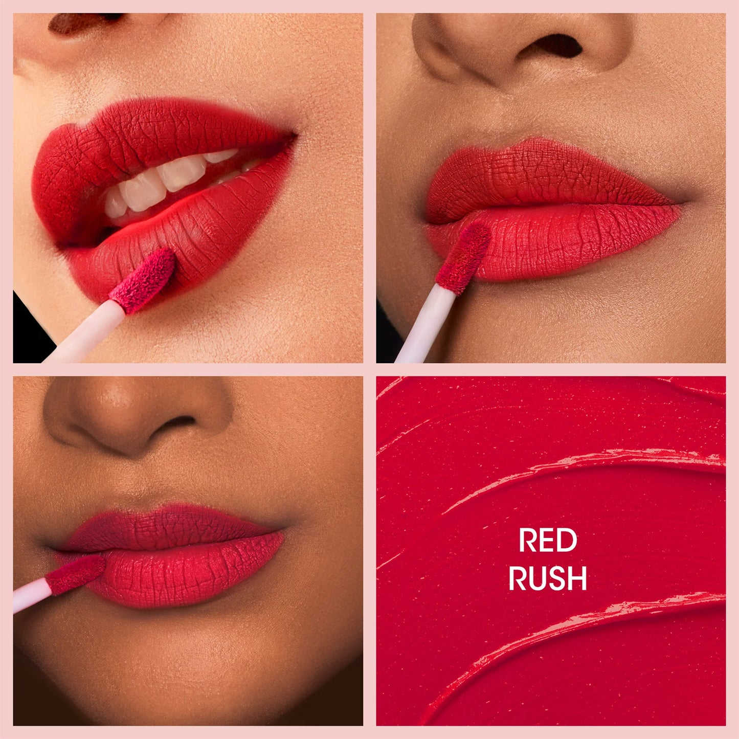 OG Beauty Red Rush Liquid Lipstick - 4.5 ML, Matte Finish - Happy Price - Image 3