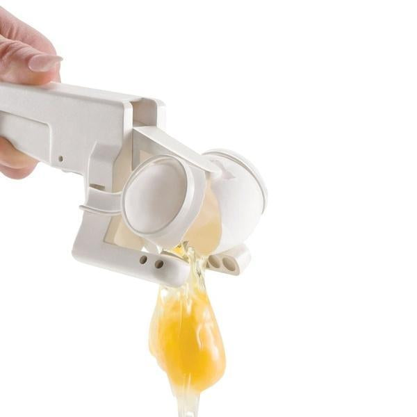 Plastic Handheld Egg Cracker With Separator - Happy Price - Image 4