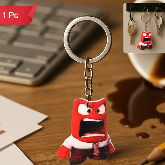 Animated Character Acrylic Keychain (1 Pc) - Happy Price - Image 1