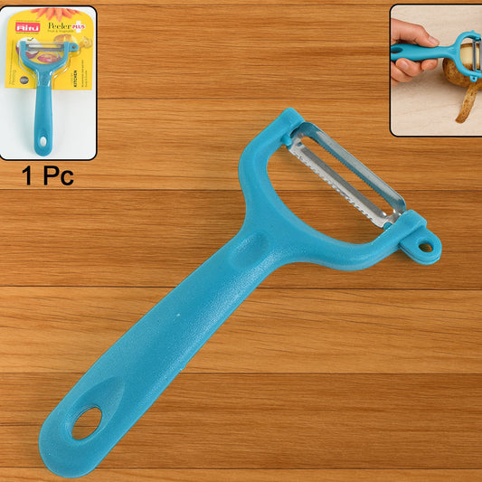 Premium Ritu Peeler Plus (1 Pc) - Stainless Steel Serrated Blade Kitchen Tool - Happy Price - Image 1