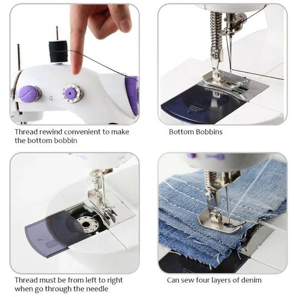 Portable Mini Hand Tailor Machine For Sewing Stitching - Happy Price - Image 6