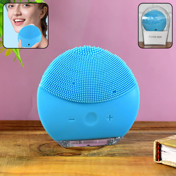 Silicone Facial Cleansing Brush & Massager - USB Rechargeable (1 Pc) - Happy Price - Image 4