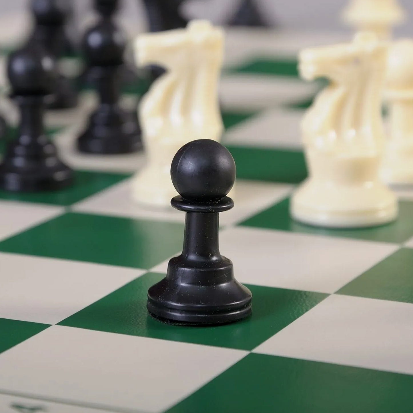Portable Plastic Chess Set with Roll-Up Board - 1 Set - Happy Price - Image 4