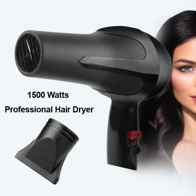 1500 Watts Professional Hair Dryer 2888 (Black) - Happy Price - Image 4