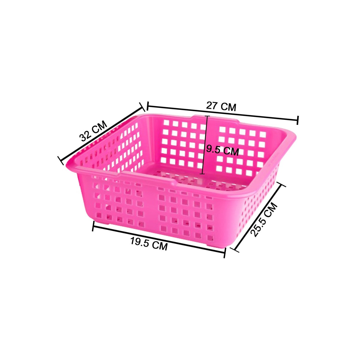 Plastic Small Size Cane Fruit Baskets - Happy Price - Image 4