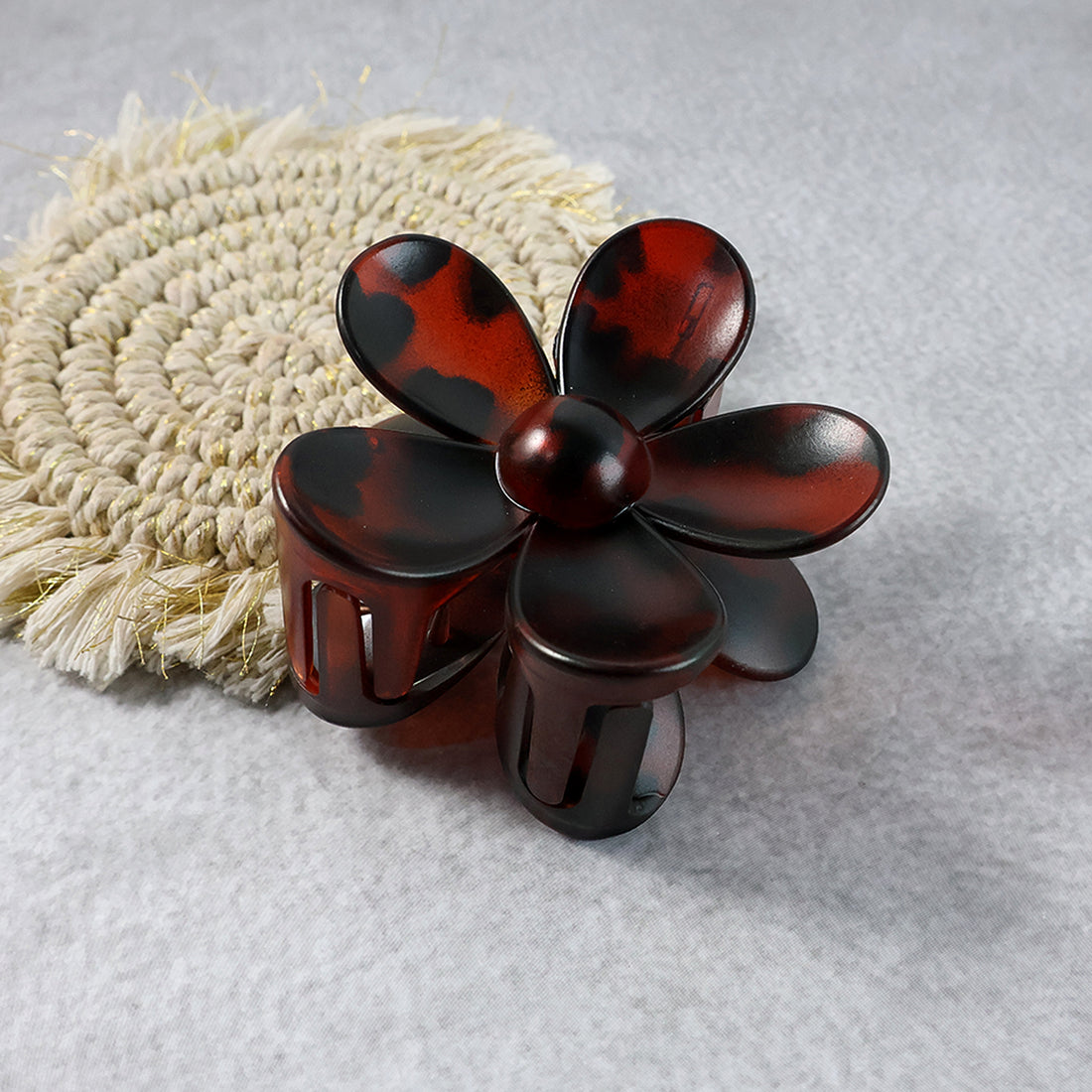 Large Flower Hair Claw Clip for Women & Girls (1 Pc) - Happy Price - Image 1