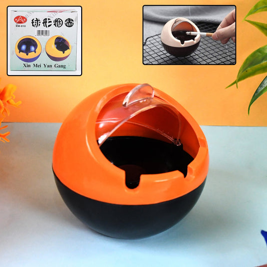 Ball Ashtray Pp Plastic Windproof With Lid Indoor Outdoor Patio Car Portable Ashtray - Happy Price - Image 1