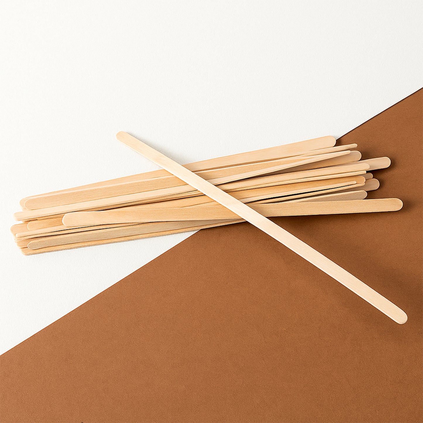 Wooden Coffee Stirrers - 140x5x1 mm, 30 Pcs Pack - Happy Price - Image 3