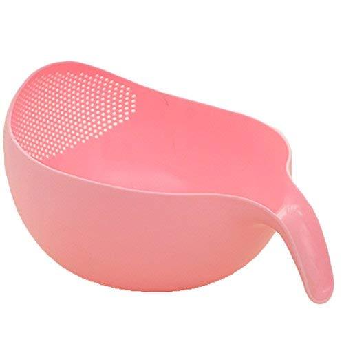Rice Bowl Thick Drain Basket With Handle - Happy Price - Image 2