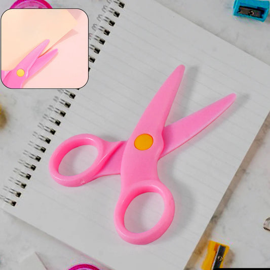 Plastic Child-safe Scissor Set Toddlers Training Scissors Pre-school Training Scissors And Children Art Supplies - Happy Price - Image 1