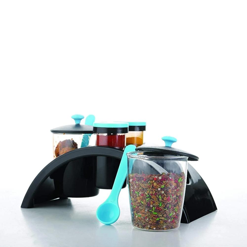 Multipurpose Pickle Jar Set (Multicolour 4 Pcs) - Happy Price - Image 2