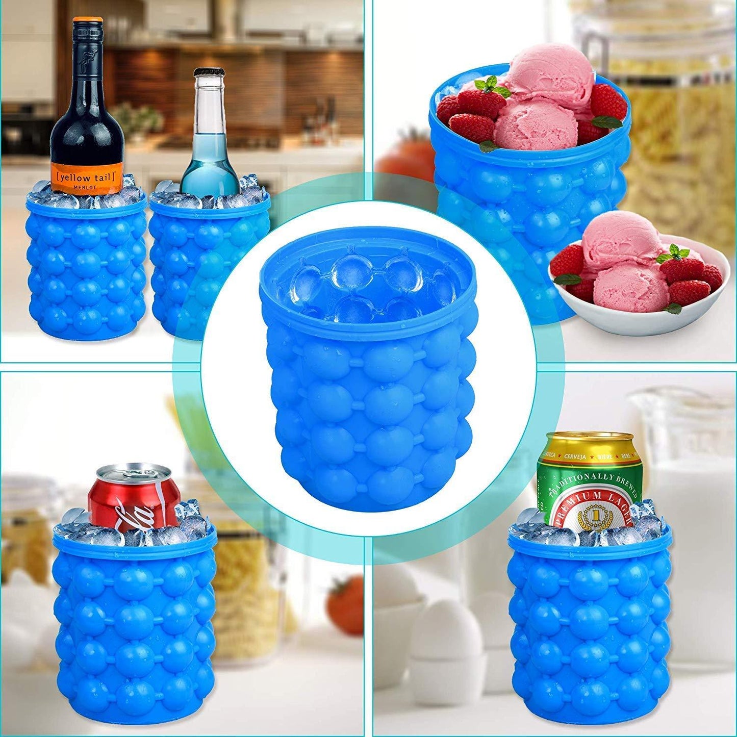 Silicone Ice Cube Maker - Happy Price - Image 3