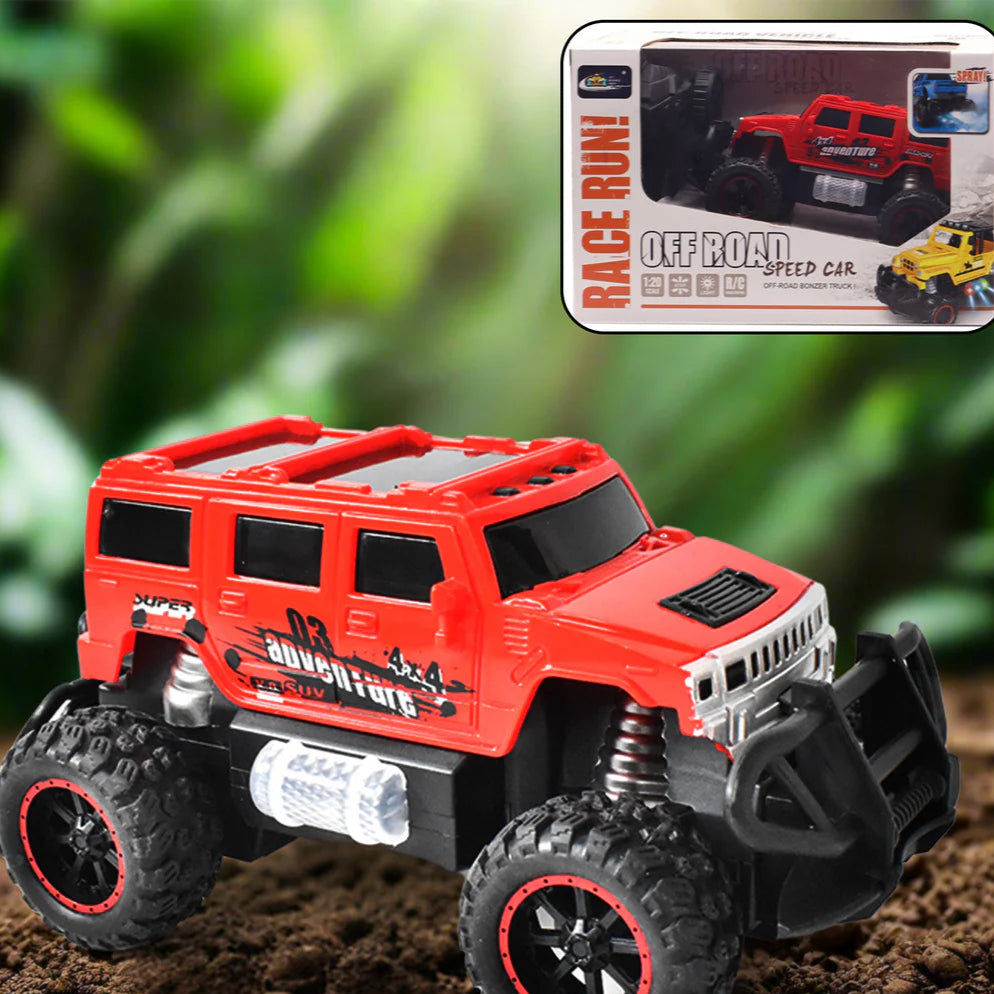 Mist Spray Race Car Toy Off Road Speed Car With Smoke (Water Sprayer Mist With Light) High Strength Climbing Power  Smoke Effect (Color May Vary) Kids - Happy Price - Image 2
