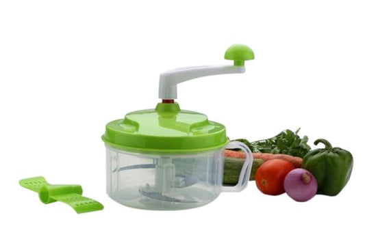 Manual Food Processor & Vegetable Chopper with Egg Separator - Kitchen Tool - Happy Price - Image 1