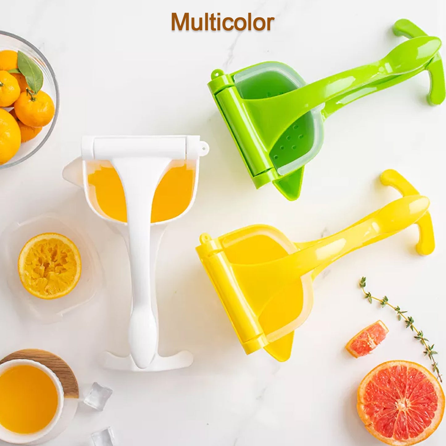 Heavy Duty Juice Press Squeezer With Juicers (Multicoloured) - Happy Price - Image 6