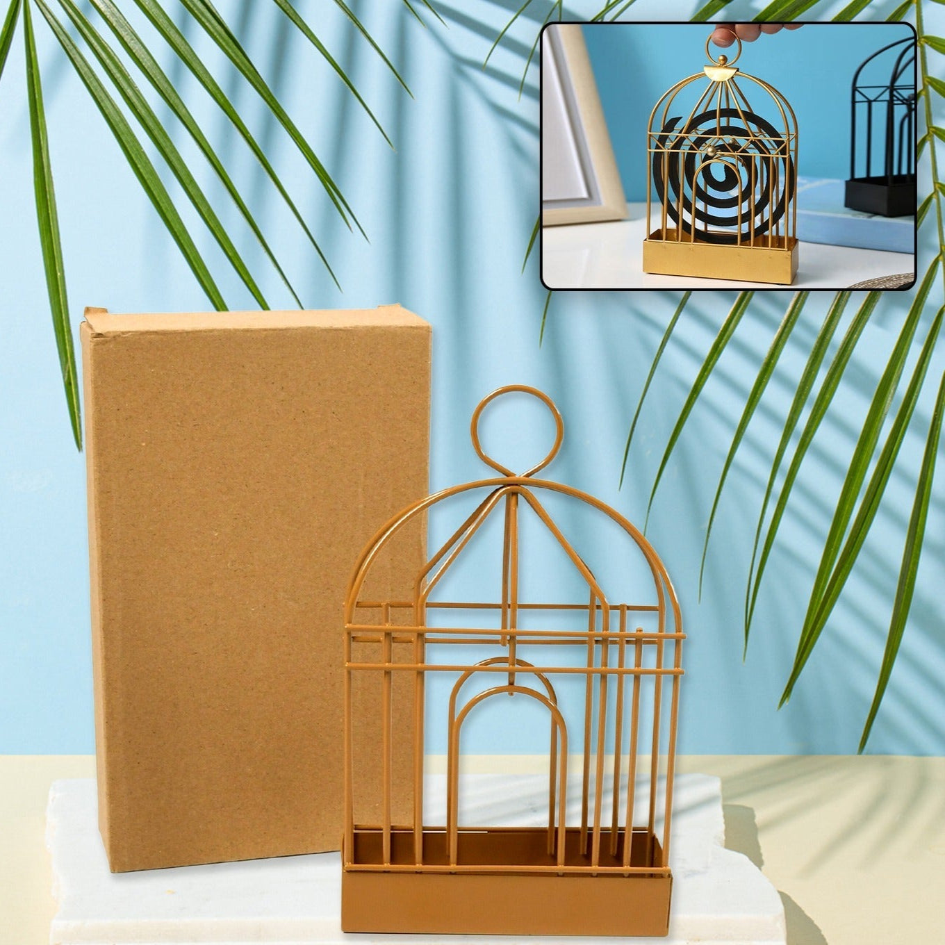 Mosquito Coil Holder Vintage Style Durable Household Mosquito Stand For Office Home - Happy Price - Image 1