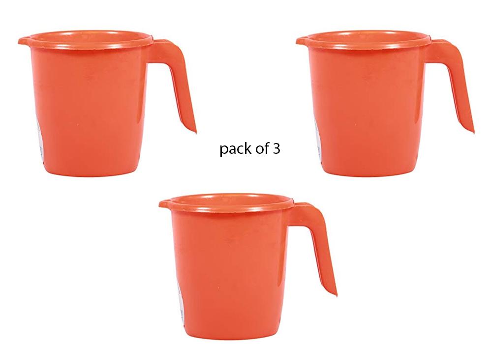Deluxe Plastic Mug For Bathroom (Muga_101) - Happy Price - Image 2