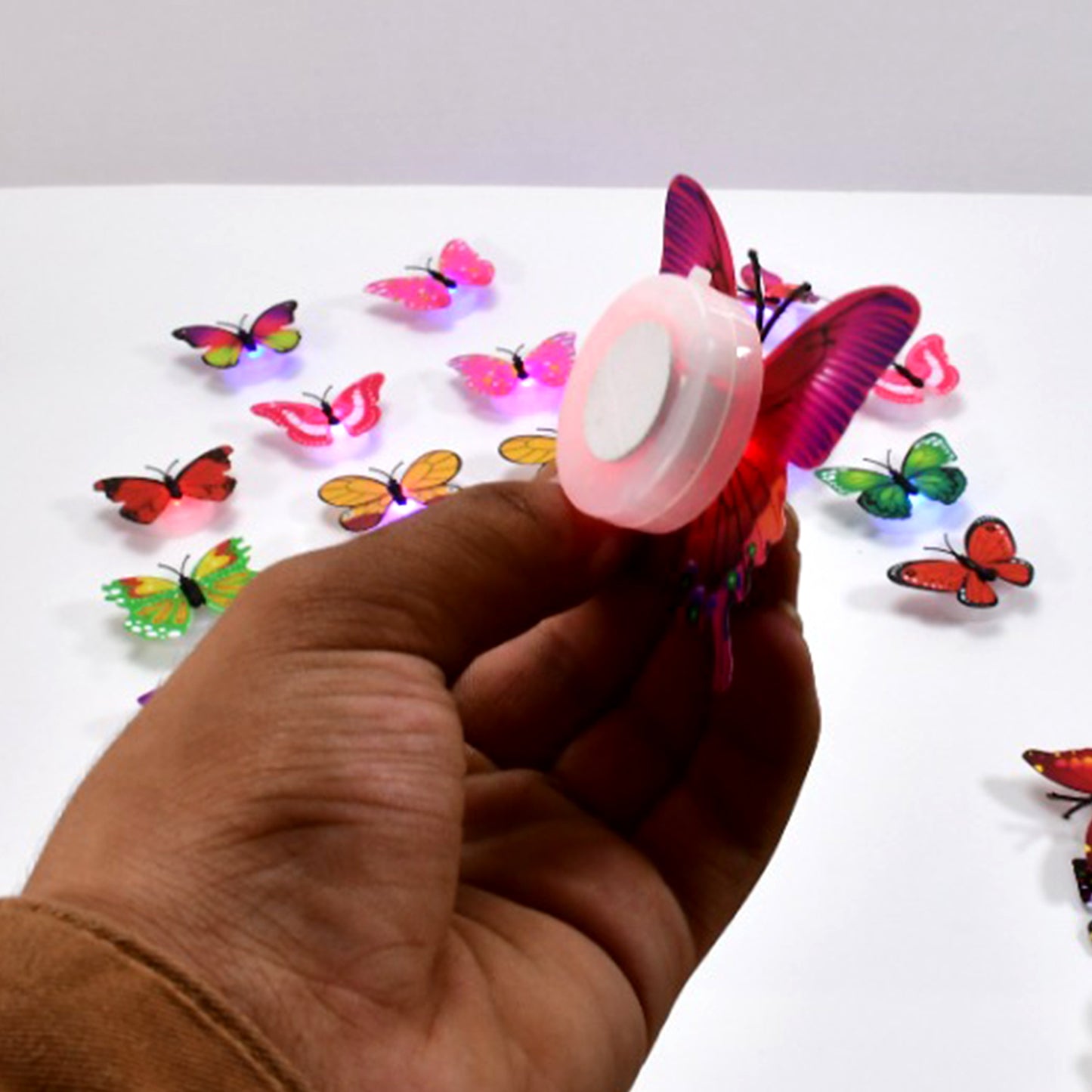 Butterfly 3d Night Lamp Comes With 3d Illusion Design Suitable For Drawing Room Lobby. (Pack Of 50) - Happy Price - Image 5