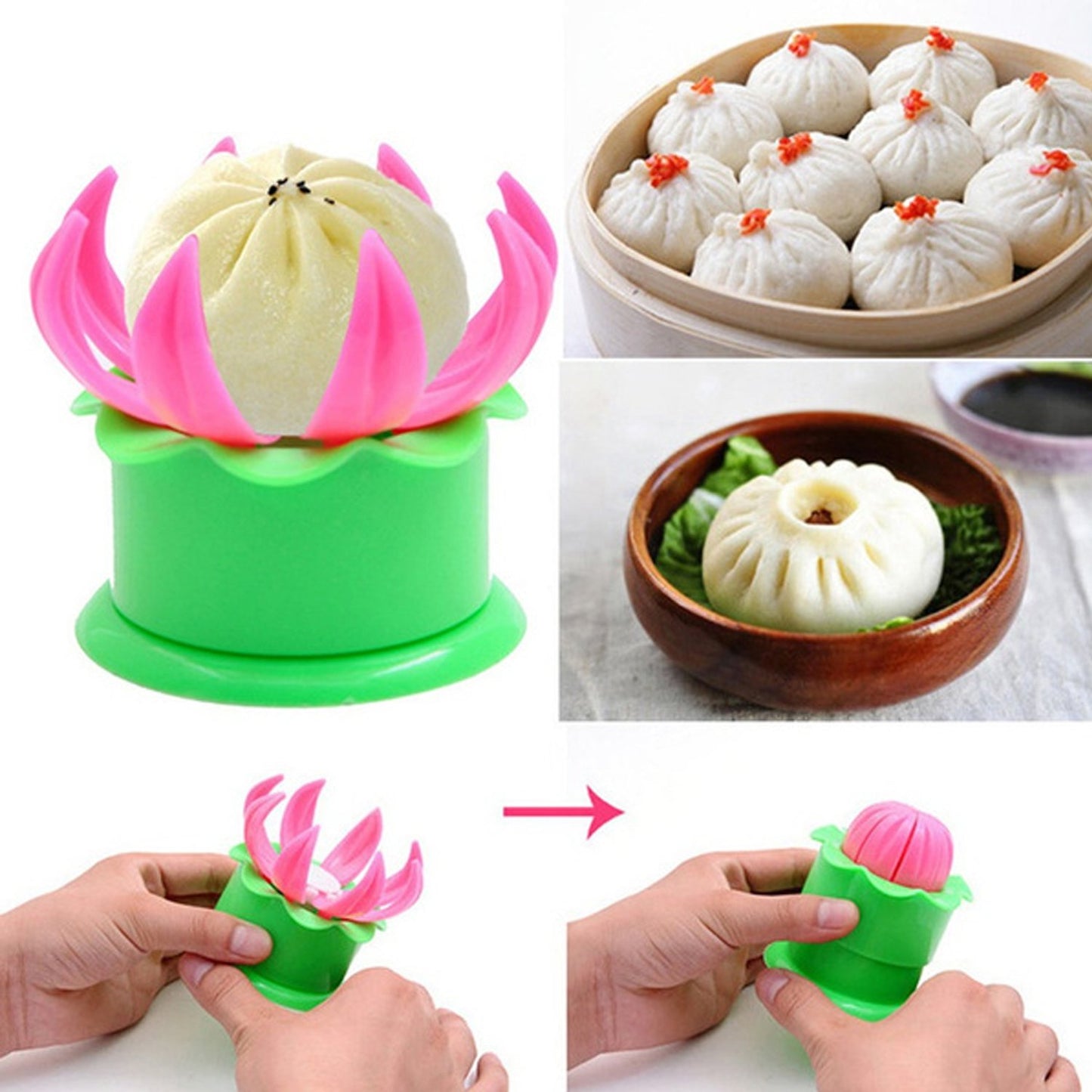 Steamed Stuffed Bun Making Mold - Happy Price - Image 6