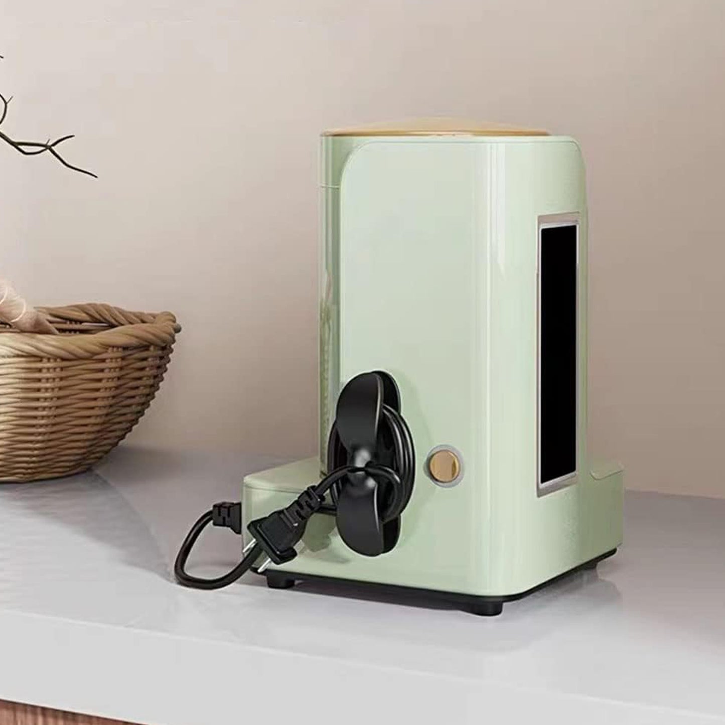 12657 Power Plug Holder Organizer For Appliances Tidy Cord Winder Cable Organizer Self Adhesive Wire Wrap Holder For Coffee Maker Pressure Cooker Etc (1 Pc  8x3 Cm) - Happy Price - Image 5