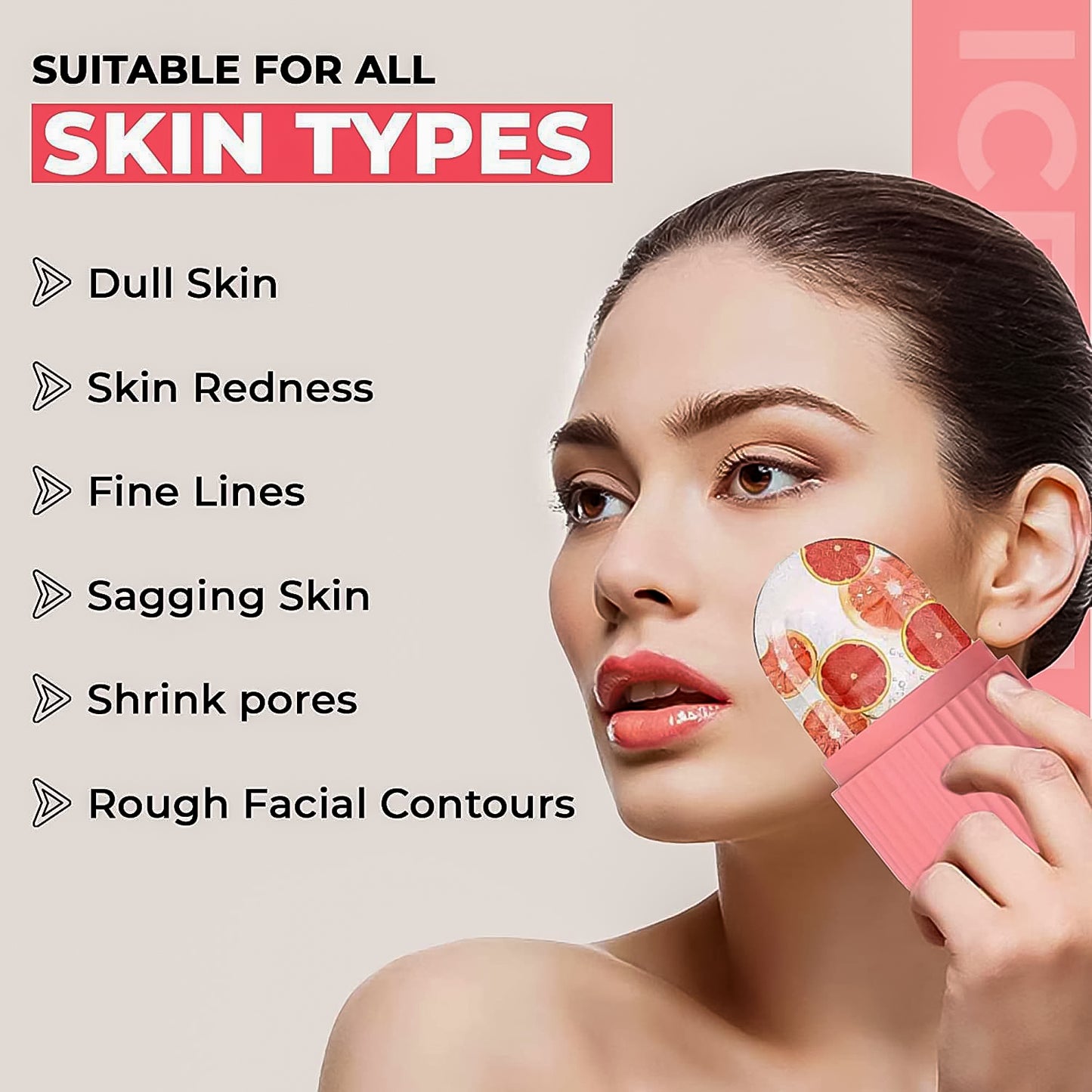 Beauty Face Massage Ice Roller (1 Pc) - Happy Price - Image 6