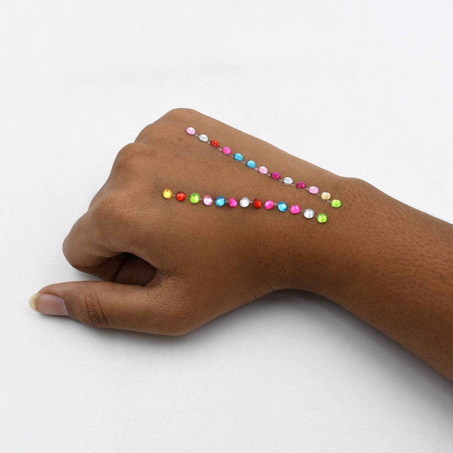 Self Adhesive Multi Size Shaped Shining Stones Crystals Stickers For Art  Craft Mobile Phone Decoration Jewellery Making School Projects Creative Work - Happy Price - Image 6