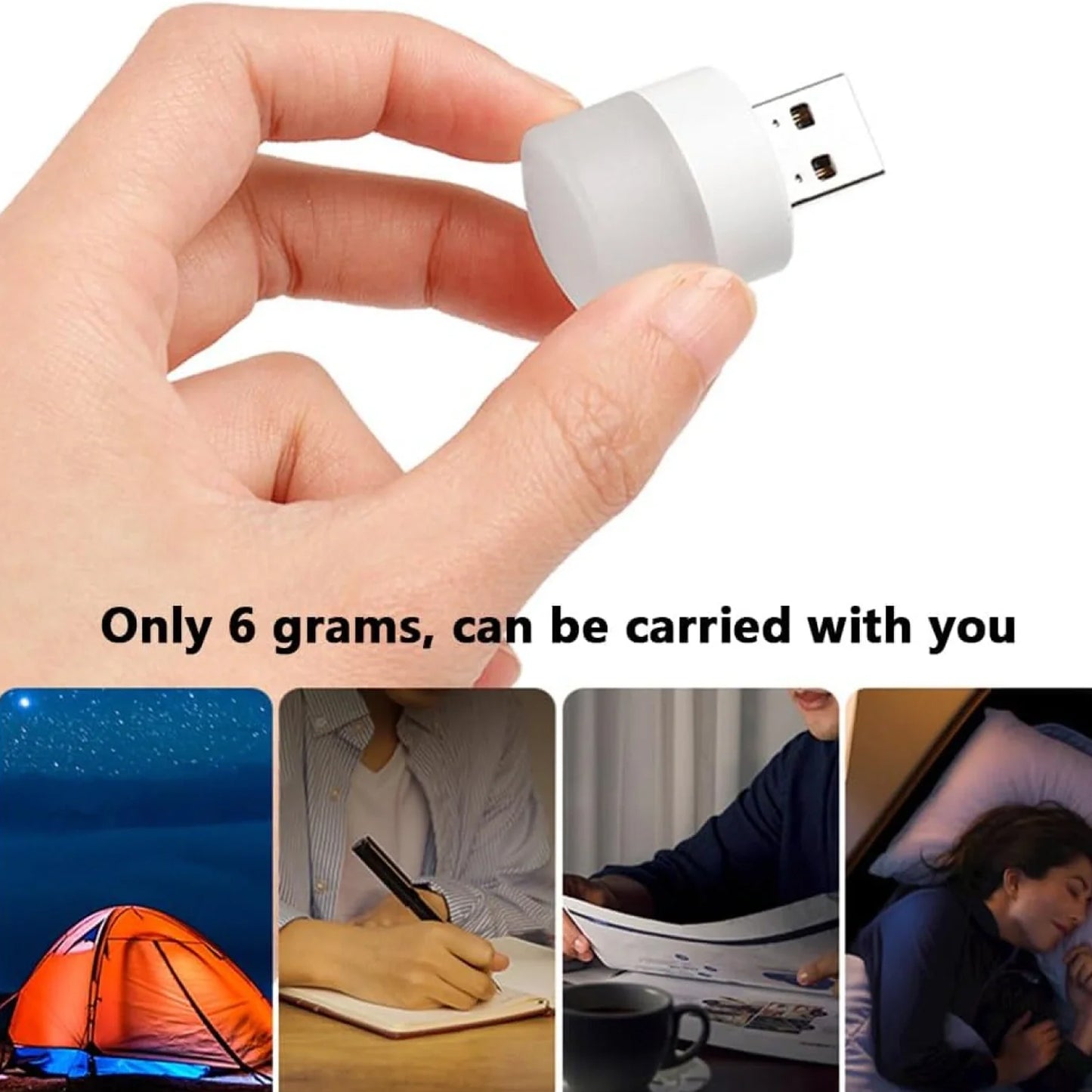 Usb Led Lamp Night Light Mini Portable For Pc And Laptop (5 Pcs  Mix Color) - Happy Price - Image 5