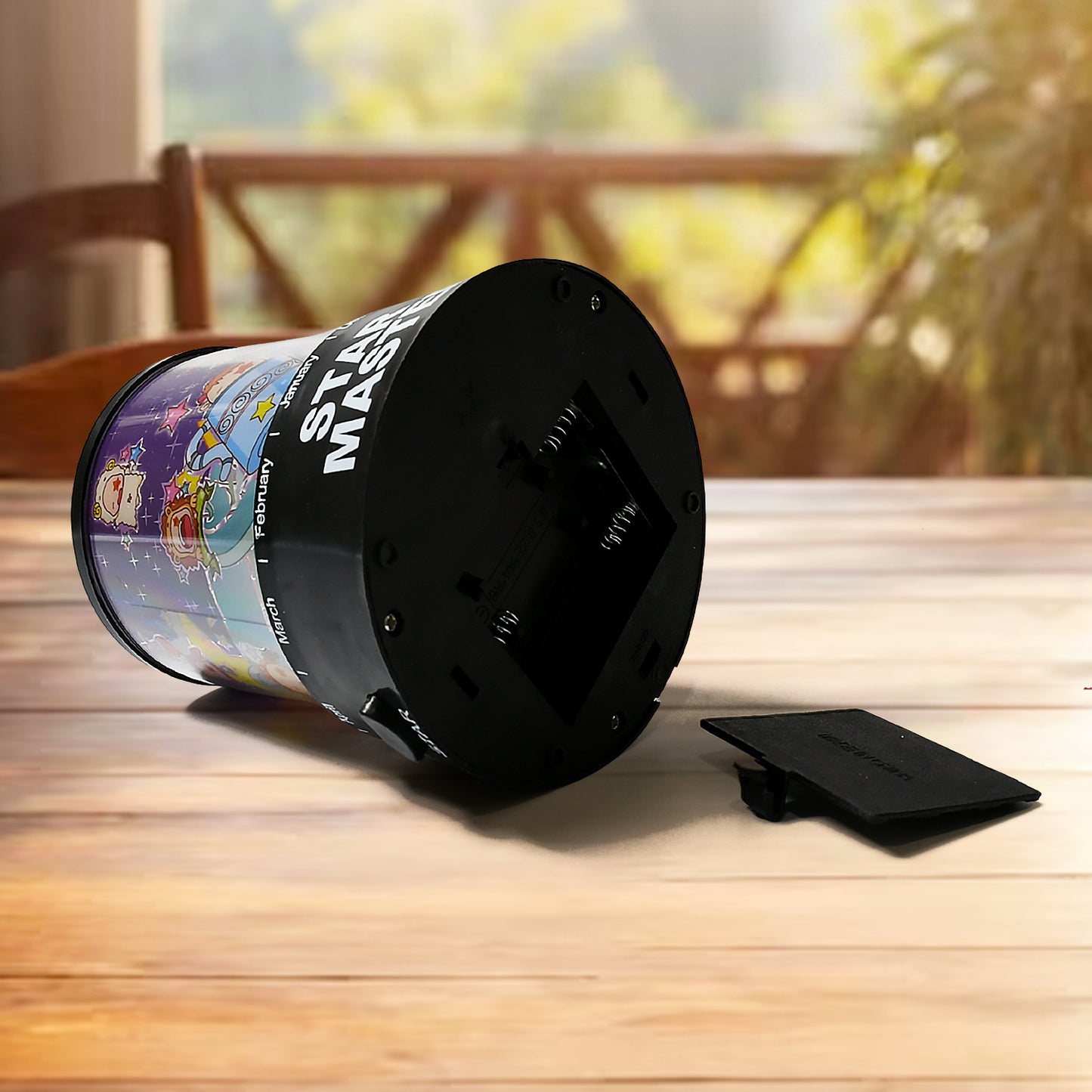 Led Projector Night Light Amazing Lamp 3 Battery Operated Lamps Rotation With The Music Function Master For Kids Bedroom Home Decoration Nightromantic Gift (Battery Not Included  1 Pc) - Happy Price - Image 5