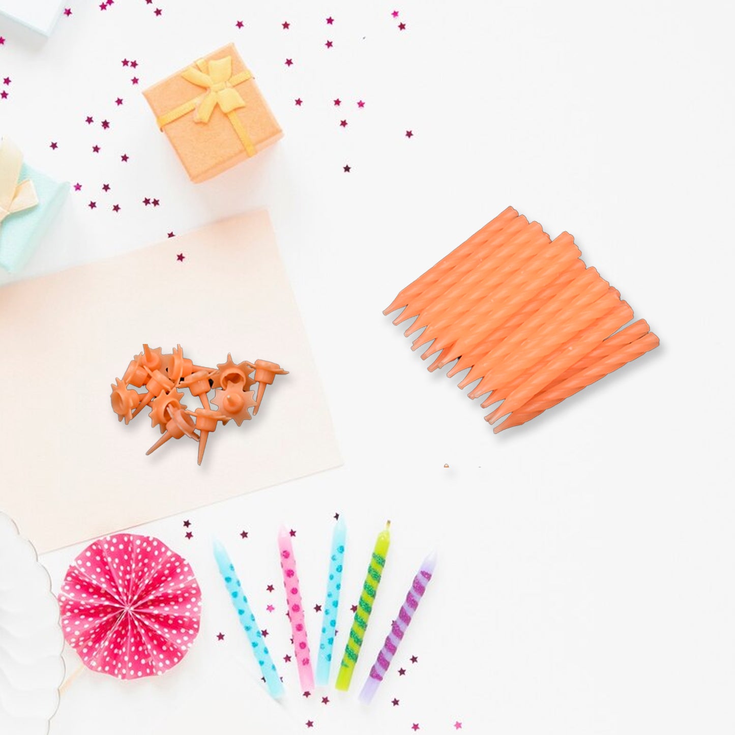 Birthday Party Candles (Pack Of 24 Pcs) - Happy Price - Image 3