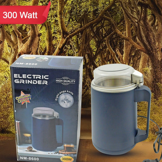 Eletric Coffee Powder Grinding Machine Stainless Steel Electric Spice Grinder Fine Powder Multifunctional Powder Grinder For Kitchen Coffee Grinder Machine For Home (300 Watt) - Happy Price - Image 1