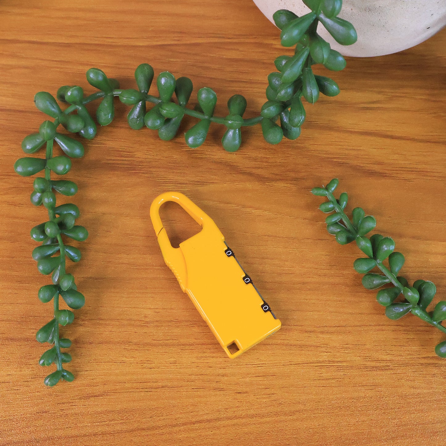 Portable 3-Digit Combination Lock with Carabiner Hook - 1 Pc - Happy Price - Image 5