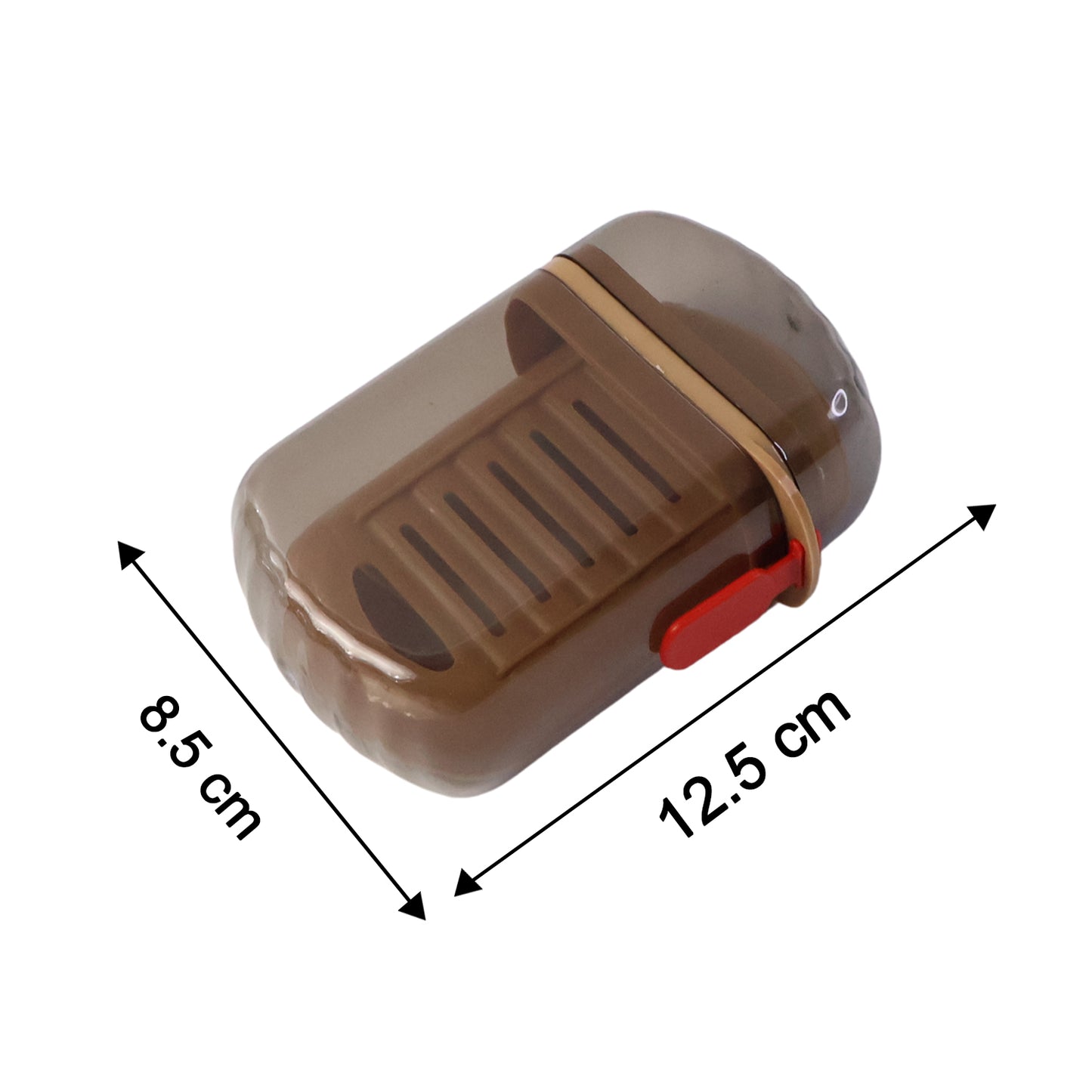 Plastic Soap Case with Drain Tray and Lid - Hygienic Bathroom Soap Holder - Happy Price - Image 7