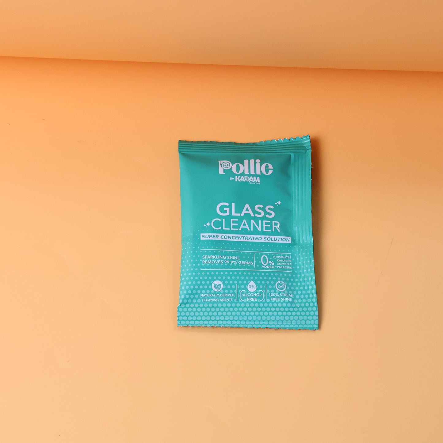 Pollic Kadam Concentrated Glass & Mirror Cleaner Sachet - 15 Gm - Happy Price - Image 5