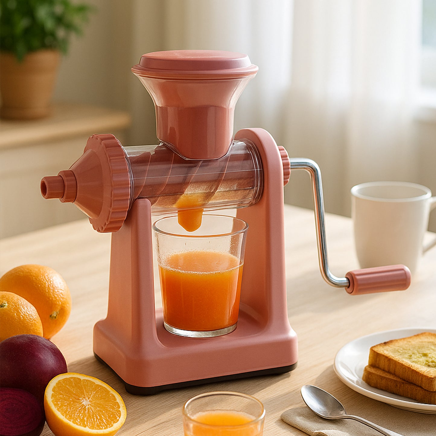 Apex Heavy-duty Manual Hand Juicer Machine Set - Happy Price - Image 6