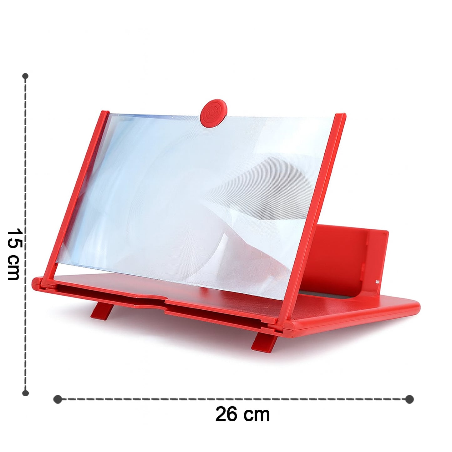 8.5 Inch Mobile Screen Magnifier with Stand - Portable HD Phone Amplifier - Happy Price - Image 3