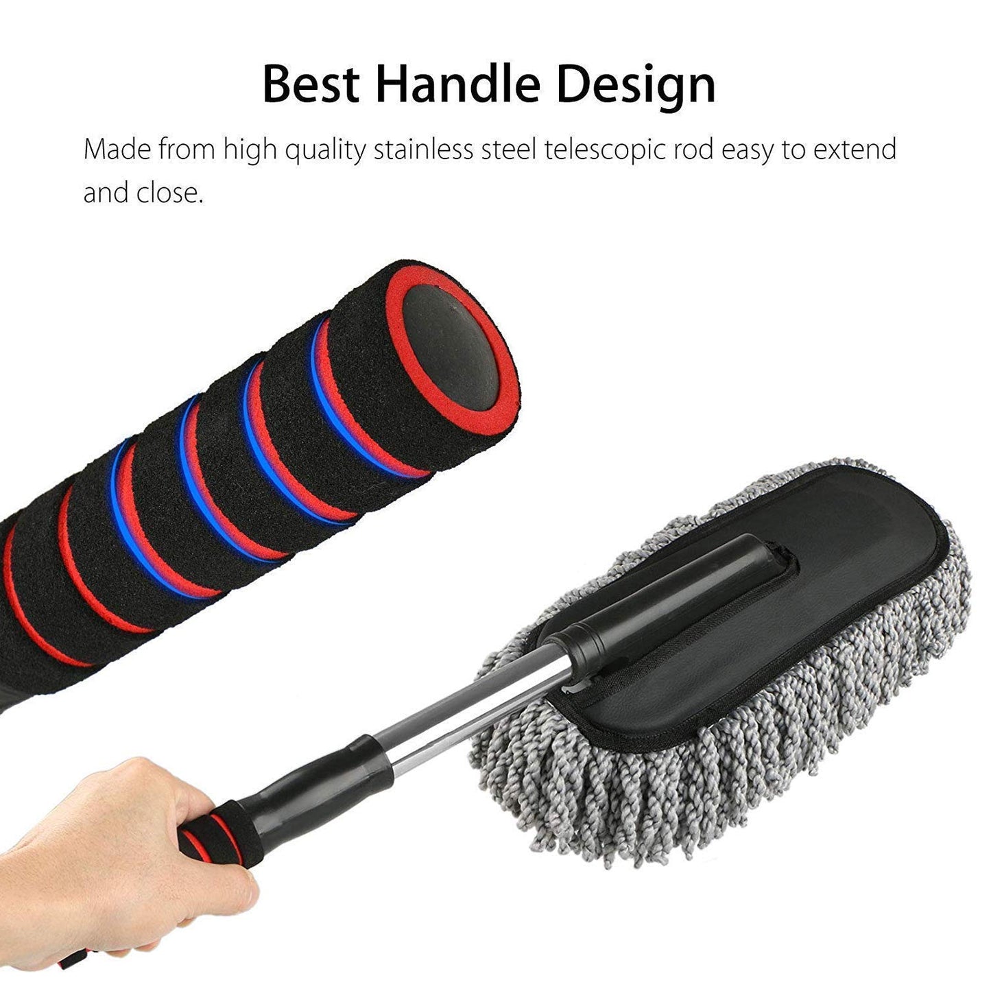 Car Dust Brush  Gentle And Efficient Cleaning Tool For Interior And Exterior (1 Pc) - Happy Price - Image 7
