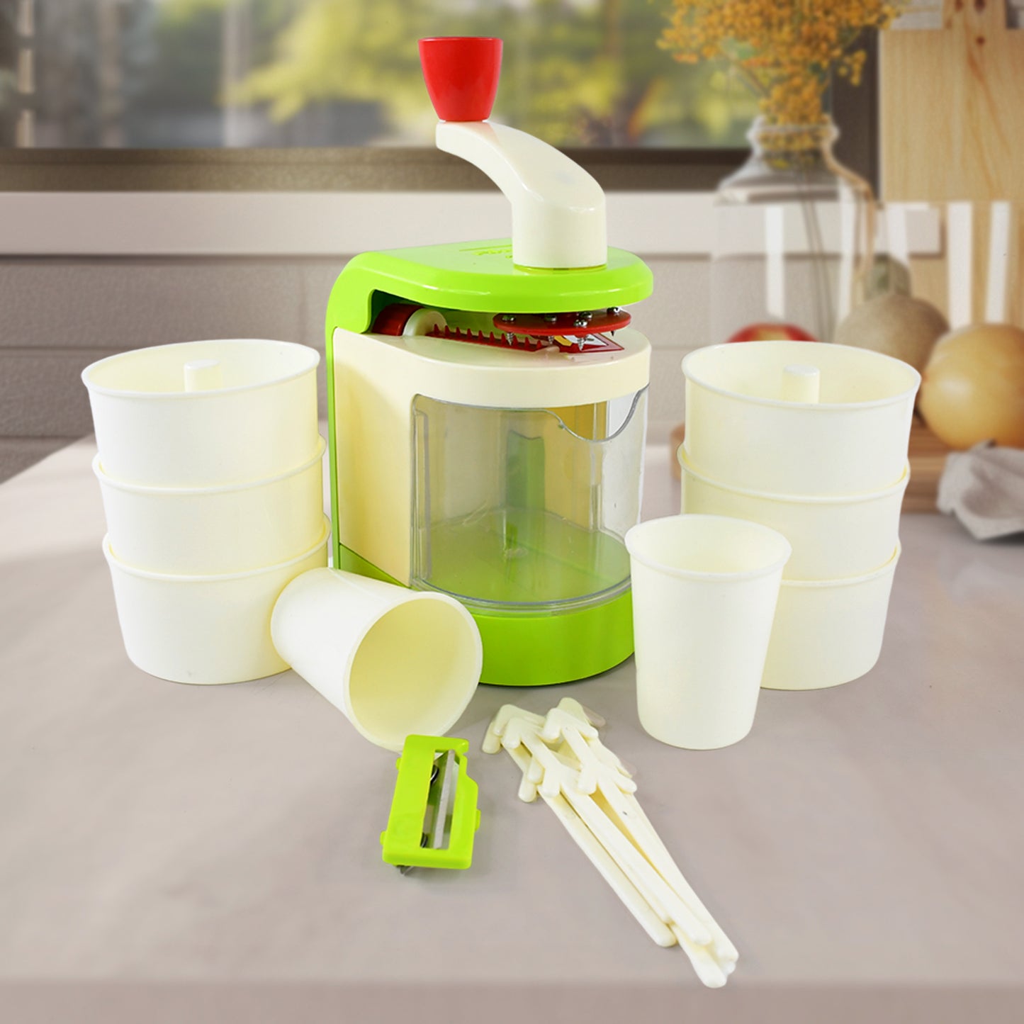 Ritu Multi-function Spiral Potato Twister  Snack Maker Machine (1 Set) - Happy Price - Image 5