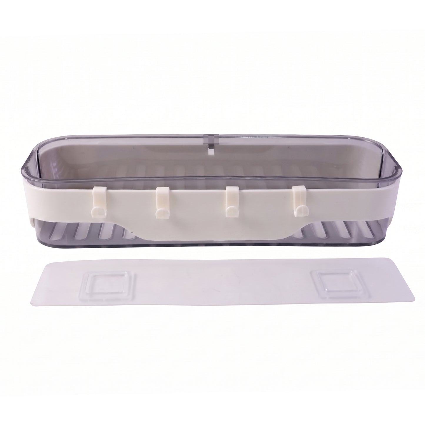 Stylish Bathroom Wall Shelf with Hooks - 1 Pc Organizer - Happy Price - Image 4