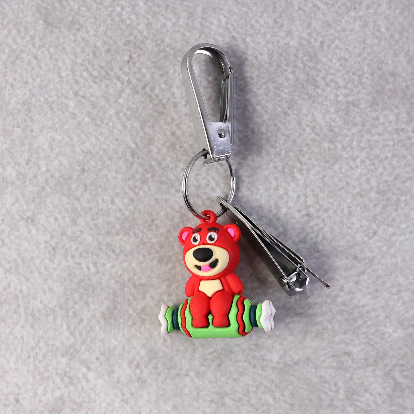 Cartoon Nail Cutter Keychain - Mini Clipper with Keyring (1 Pc) - Happy Price - Image 2