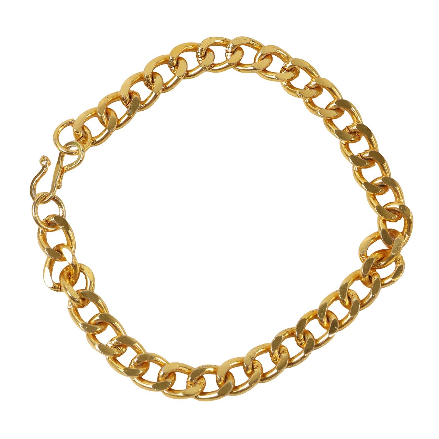 Unisex Gold Chain Bracelet - 1 Piece Fashion Accessory - Happy Price - Image 2