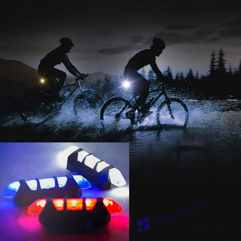 Rechargeable Bicycle Front Waterproof Led Light (Blue) - Happy Price - Image 2